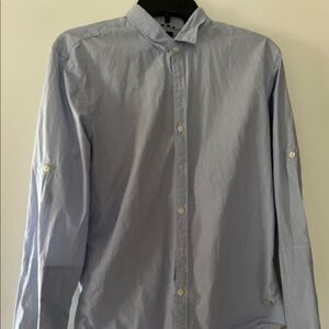 Light Blue Scotch & Soda button down Men’s shirt size Medium